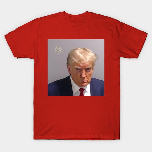 Trump Mugshot T-Shirt by kevinlove_